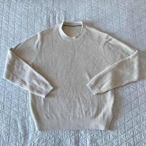 See Also Long Sleeve Sweater – Beige (Men’s Large)
